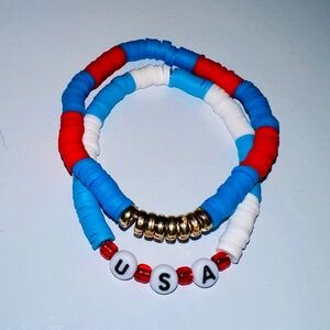 USA 🇺🇸 FOURTH OF JULY BRACELETS